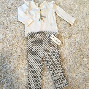 Janie and Jack top and bottom set